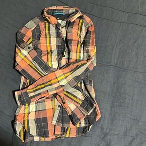 Columbia hiking/camping button down blouse